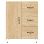 vidaXL Credenza Rovere Sonoma 69,5x34x90 cm in Legno Multistrato