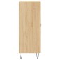 vidaXL Credenza Rovere Sonoma 69,5x34x90 cm in Legno Multistrato