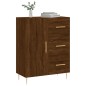 vidaXL Credenza Rovere Marrone 69,5x34x90 cm in Legno Multistrato vidaXL Credenza Rovere Marrone 69,5x34x90 cm in Legno Multistrato