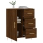 vidaXL Credenza Rovere Marrone 69,5x34x90 cm in Legno Multistrato vidaXL Credenza Rovere Marrone 69,5x34x90 cm in Legno Multistrato