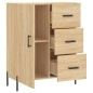 vidaXL Credenza Rovere Sonoma 69,5x34x90 cm in Legno Multistrato vidaXL Credenza Rovere Sonoma 69,5x34x90 cm in Legno Multistrato