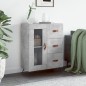vidaXL Credenza Grigio Cemento 69,5x34x90 cm in Legno Multistrato vidaXL Credenza Grigio Cemento 69,5x34x90 cm in Legno Multistrato