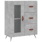vidaXL Credenza Grigio Cemento 69,5x34x90 cm in Legno Multistrato vidaXL Credenza Grigio Cemento 69,5x34x90 cm in Legno Multistrato
