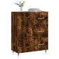 vidaXL Credenza Rovere Fumo 69,5x34x90 cm in Legno Multistrato vidaXL Credenza Rovere Fumo 69,5x34x90 cm in Legno Multistrato