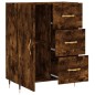 vidaXL Credenza Rovere Fumo 69,5x34x90 cm in Legno Multistrato vidaXL Credenza Rovere Fumo 69,5x34x90 cm in Legno Multistrato