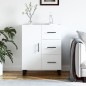 vidaXL Credenza Bianca 69,5x34x90 cm in Legno Multistrato vidaXL Credenza Bianca 69,5x34x90 cm in Legno Multistrato