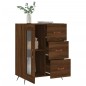 vidaXL Credenza Rovere Marrone 69,5x34x90 cm in Legno Multistrato vidaXL Credenza Rovere Marrone 69,5x34x90 cm in Legno Multistrato