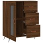vidaXL Credenza Rovere Marrone 69,5x34x90 cm in Legno Multistrato vidaXL Credenza Rovere Marrone 69,5x34x90 cm in Legno Multistrato