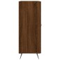 vidaXL Credenza Rovere Marrone 69,5x34x90 cm in Legno Multistrato vidaXL Credenza Rovere Marrone 69,5x34x90 cm in Legno Multistrato