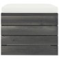 Set Divani da Giardino su Pallet 3 pz con Cuscini Massello Pino Set Divani da Giardino su Pallet 3 pz con Cuscini Massello Pino