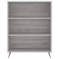 vidaXL Libreria Grigio Sonoma 69,5x32,5x90 cm in Legno Multistrato vidaXL Libreria Grigio Sonoma 69,5x32,5x90 cm in Legno Multistrato