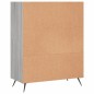 vidaXL Libreria Grigio Sonoma 69,5x32,5x90 cm in Legno Multistrato vidaXL Libreria Grigio Sonoma 69,5x32,5x90 cm in Legno Multistrato