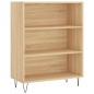 vidaXL Libreria Rovere Sonoma 69,5x32,5x90 cm in Legno Multistrato vidaXL Libreria Rovere Sonoma 69,5x32,5x90 cm in Legno Multistrato