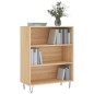 vidaXL Libreria Rovere Sonoma 69,5x32,5x90 cm in Legno Multistrato vidaXL Libreria Rovere Sonoma 69,5x32,5x90 cm in Legno Multistrato