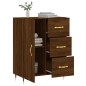 vidaXL Credenza Rovere Marrone 69,5x34x90 cm in Legno Multistrato vidaXL Credenza Rovere Marrone 69,5x34x90 cm in Legno Multistrato