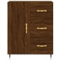 vidaXL Credenza Rovere Marrone 69,5x34x90 cm in Legno Multistrato vidaXL Credenza Rovere Marrone 69,5x34x90 cm in Legno Multistrato