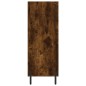vidaXL Scaffale Rovere Fumo 69,5x32,5x90 cm in Legno Multistrato vidaXL Scaffale Rovere Fumo 69,5x32,5x90 cm in Legno Multistrato