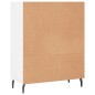 vidaXL Scaffale Bianco 69,5x32,5x90 cm in Legno Multistrato
