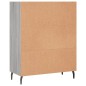 vidaXL Scaffale Grigio Sonoma 69,5x32,5x90 cm in Legno Multistrato vidaXL Scaffale Grigio Sonoma 69,5x32,5x90 cm in Legno Multistrato