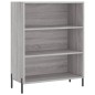 vidaXL Scaffale Grigio Sonoma 69,5x32,5x90 cm in Legno Multistrato vidaXL Scaffale Grigio Sonoma 69,5x32,5x90 cm in Legno Multistrato