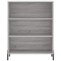 vidaXL Scaffale Grigio Sonoma 69,5x32,5x90 cm in Legno Multistrato vidaXL Scaffale Grigio Sonoma 69,5x32,5x90 cm in Legno Multistrato