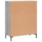 vidaXL Credenza Grigio Sonoma 69,5x34x90 cm in Legno Multistrato vidaXL Credenza Grigio Sonoma 69,5x34x90 cm in Legno Multistrato