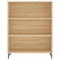 vidaXL Scaffale Rovere Sonoma 69,5x32,5x90 cm in Legno Multistrato vidaXL Scaffale Rovere Sonoma 69,5x32,5x90 cm in Legno Multistrato