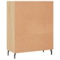 vidaXL Scaffale Rovere Sonoma 69,5x32,5x90 cm in Legno Multistrato vidaXL Scaffale Rovere Sonoma 69,5x32,5x90 cm in Legno Multistrato