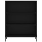 vidaXL Scaffale Nero 69,5x32,5x90 cm in Legno Multistrato vidaXL Scaffale Nero 69,5x32,5x90 cm in Legno Multistrato