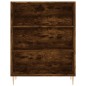 vidaXL Libreria Rovere Fumo 69,5x32,5x90 cm in Legno Multistrato vidaXL Libreria Rovere Fumo 69,5x32,5x90 cm in Legno Multistrato