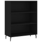 vidaXL Scaffale Nero 69,5x32,5x90 cm in Legno Multistrato vidaXL Scaffale Nero 69,5x32,5x90 cm in Legno Multistrato