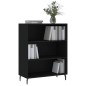 vidaXL Scaffale Nero 69,5x32,5x90 cm in Legno Multistrato vidaXL Scaffale Nero 69,5x32,5x90 cm in Legno Multistrato