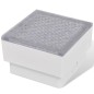 vidaXL Luci Calpestabili 2 pz a LED 100 x 100 x 68 mm vidaXL Luci Calpestabili 2 pz a LED 100 x 100 x 68 mm