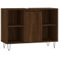 vidaXL Armadietto Bagno Rovere Marrone 80x33x60cm in Legno Multistrato vidaXL Armadietto Bagno Rovere Marrone 80x33x60cm in Legno Multistrato