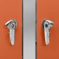 vidaXL Copri Bidoni Pattumiera Doppia 138x77,5x115,5 cm Acciaio Inox vidaXL Copri Bidoni Pattumiera Doppia 138x77,5x115,5 cm Acciaio Inox