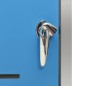 vidaXL Copribidone per Spazzatura Singolo 69x77,5x115 cm Acciaio Inox vidaXL Copribidone per Spazzatura Singolo 69x77,5x115 cm Acciaio Inox
