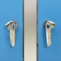 vidaXL Copri Bidoni Pattumiera Doppia 138x77,5x115,5 cm Acciaio Inox vidaXL Copri Bidoni Pattumiera Doppia 138x77,5x115,5 cm Acciaio Inox
