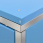 vidaXL Copri Bidoni Pattumiera Doppia 138x77,5x115,5 cm Acciaio Inox vidaXL Copri Bidoni Pattumiera Doppia 138x77,5x115,5 cm Acciaio Inox