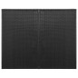vidaXL Copribidone Doppio per Spazzatura Nero 153x78x120 cm Polyrattan vidaXL Copribidone Doppio per Spazzatura Nero 153x78x120 cm Polyrattan