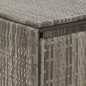vidaXL Copribidone Doppio Grigio 140x80x117 cm in Polyrattan vidaXL Copribidone Doppio Grigio 140x80x117 cm in Polyrattan