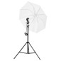 vidaXL Kit di Illuminazione da Studio con Treppiedi e Ombrelli vidaXL Kit di Illuminazione da Studio con Treppiedi e Ombrelli