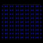 vidaXL Tenda Luci a Ghiaccioli 3x3m 300 LED Blu 8 Funzioni vidaXL Tenda Luci a Ghiaccioli 3x3m 300 LED Blu 8 Funzioni