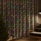 vidaXL Tenda Luci a Ghiaccioli 3x3m 300 LED Colorati 8 Funzioni vidaXL Tenda Luci a Ghiaccioli 3x3m 300 LED Colorati 8 Funzioni