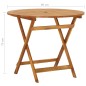 vidaXL Set da Pranzo da Giardino 5 pz Pieghevole in Massello di Acacia vidaXL Set da Pranzo da Giardino 5 pz Pieghevole in Massello di Acacia