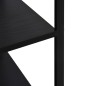 vidaXL Armadio per Microonde Nero 60x39,6x79,5 cm in Truciolato vidaXL Armadio per Microonde Nero 60x39,6x79,5 cm in Truciolato