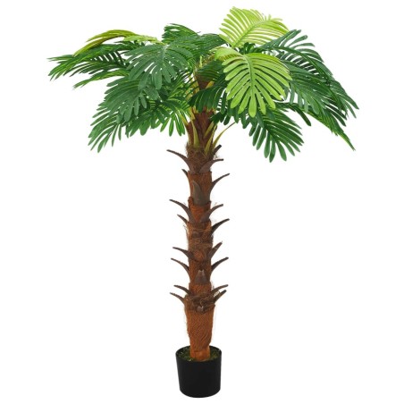vidaXL Palma Cycas Artificiale con Vaso 160 cm Verde