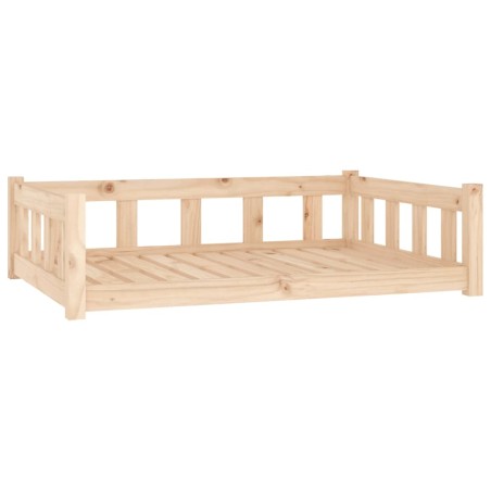 vidaXL Cuccia per Cani 105,5x75,5x28 cm in Legno Massello di Pino