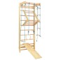 vidaXL Set da Arrampicata per Interni con Scalette e Anelli in Legno vidaXL Set da Arrampicata per Interni con Scalette e Anelli in Legno