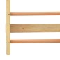 vidaXL Set da Arrampicata per Interni con Scalette e Anelli in Legno vidaXL Set da Arrampicata per Interni con Scalette e Anelli in Legno