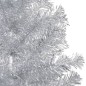 vidaXL Albero di Natale Artificiale con Supporto Argento 120 cm PET vidaXL Albero di Natale Artificiale con Supporto Argento 120 cm PET